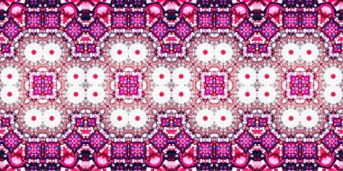 Kusursuz geniş desenler. Sanat dokusu simetriktir