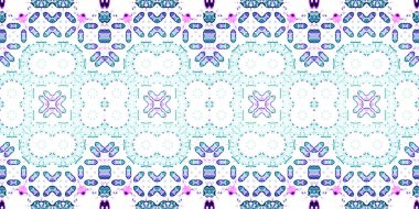 Kusursuz geniş desenler. Sanat dokusu simetriktir