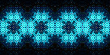 Kusursuz geniş desenler. Sanat dokusu simetriktir