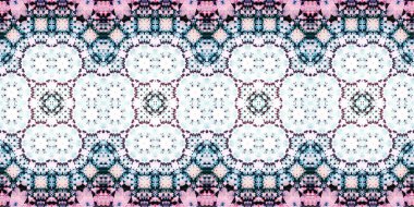 Kusursuz geniş desenler. Sanat dokusu simetriktir