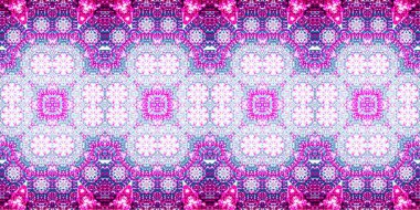 Kusursuz geniş desenler. Sanat dokusu simetriktir