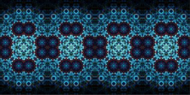 Kusursuz geniş desenler. Sanat dokusu simetriktir