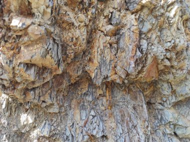 Coğrafi doku fotoğrafı. Toprak ve taşın doğal dokusu. dizayn boş