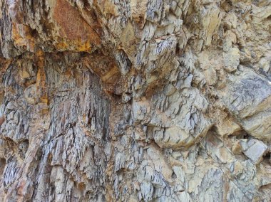 Coğrafi doku fotoğrafı. Toprak ve taşın doğal dokusu. dizayn boş