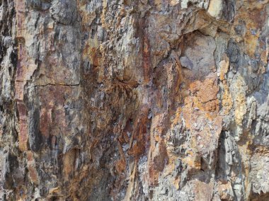 Coğrafi doku fotoğrafı. Toprak ve taşın doğal dokusu. dizayn boş