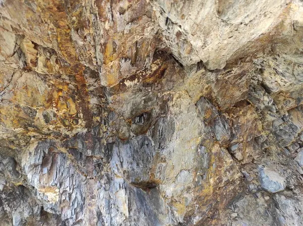 Coğrafi doku fotoğrafı. Toprak ve taşın doğal dokusu. dizayn boş