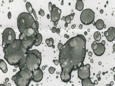 Soyut sanat noktaları. Japon sanatı. Modern sanat alkol mürekkebi