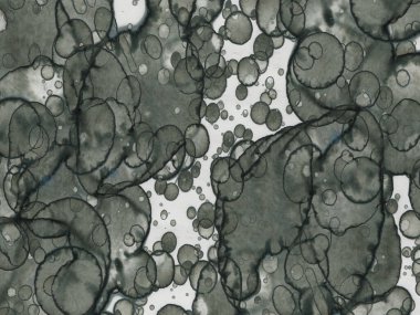 Soyut sanat noktaları. Japon sanatı. Modern sanat alkol mürekkebi