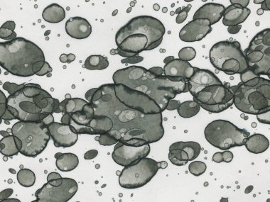 Soyut sanat noktaları. Japon sanatı. Modern sanat alkol mürekkebi