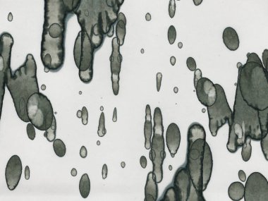 Soyut sanat noktaları. Japon sanatı. Modern sanat alkol mürekkebi