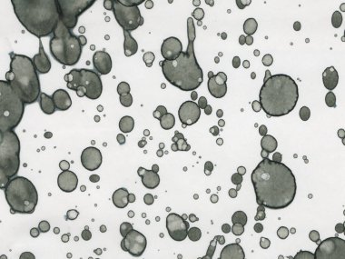 Soyut sanat noktaları. Japon sanatı. Modern sanat alkol mürekkebi