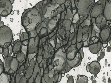 Soyut sanat noktaları. Japon sanatı. Modern sanat alkol mürekkebi