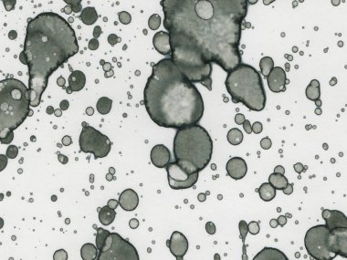 Soyut sanat noktaları. Japon sanatı. Modern sanat alkol mürekkebi