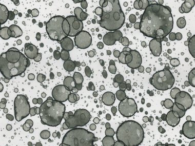 Soyut sanat noktaları. Japon sanatı. Modern sanat alkol mürekkebi