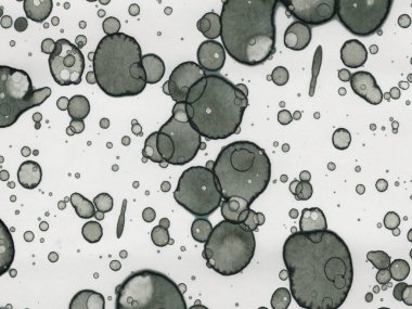 Soyut sanat noktaları. Japon sanatı. Modern sanat alkol mürekkebi