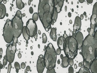 Soyut sanat noktaları. Japon sanatı. Modern sanat alkol mürekkebi