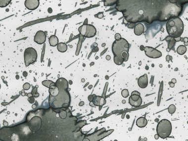 Soyut sanat noktaları. Japon sanatı. Modern sanat alkol mürekkebi