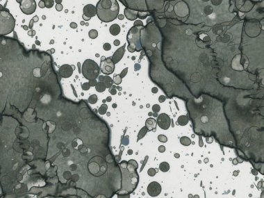 Soyut sanat noktaları. Japon sanatı. Modern sanat alkol mürekkebi