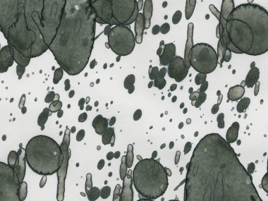 Soyut sanat noktaları. Japon sanatı. Modern sanat alkol mürekkebi