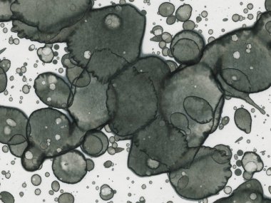 Soyut sanat noktaları. Japon sanatı. Modern sanat alkol mürekkebi