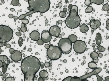 Soyut sanat noktaları. Japon sanatı. Modern sanat alkol mürekkebi