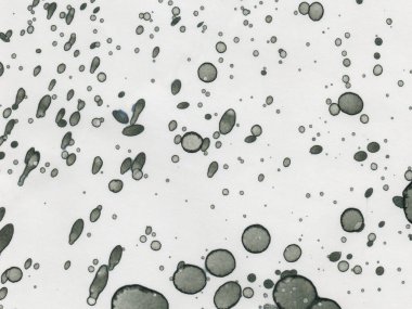 Soyut sanat noktaları. Japon sanatı. Modern sanat alkol mürekkebi