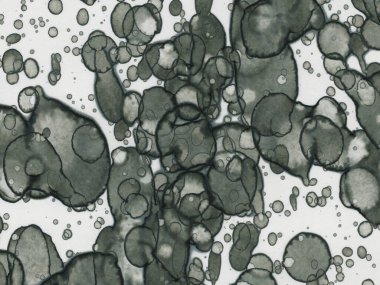 Soyut sanat noktaları. Japon sanatı. Modern sanat alkol mürekkebi