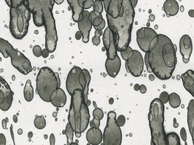 Soyut sanat noktaları. Japon sanatı. Modern sanat alkol mürekkebi