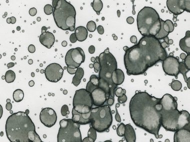 Soyut sanat noktaları. Japon sanatı. Modern sanat alkol mürekkebi