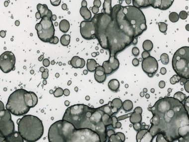 Soyut sanat noktaları. Japon sanatı. Modern sanat alkol mürekkebi