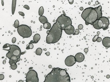 Soyut sanat noktaları. Japon sanatı. Modern sanat alkol mürekkebi