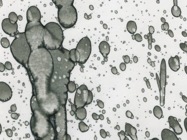 Soyut sanat noktaları. Japon sanatı. Modern sanat alkol mürekkebi