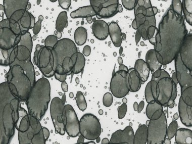 Soyut sanat noktaları. Japon sanatı. Modern sanat alkol mürekkebi