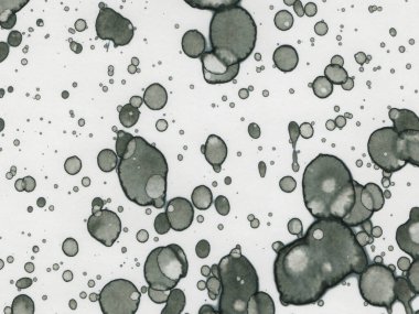 Soyut sanat noktaları. Japon sanatı. Modern sanat alkol mürekkebi