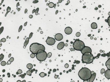 Soyut sanat noktaları. Japon sanatı. Modern sanat alkol mürekkebi