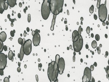 Soyut sanat noktaları. Japon sanatı. Modern sanat alkol mürekkebi