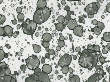 Soyut sanat noktaları. Japon sanatı. Modern sanat alkol mürekkebi