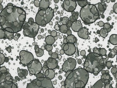 Soyut sanat noktaları. Japon sanatı. Modern sanat alkol mürekkebi