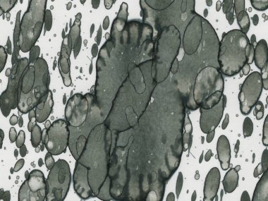 Soyut sanat noktaları. Japon sanatı. Modern sanat alkol mürekkebi