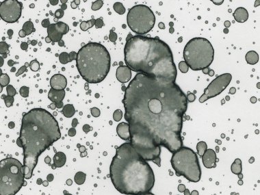 Soyut sanat noktaları. Japon sanatı. Modern sanat alkol mürekkebi