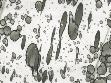 Soyut sanat noktaları. Japon sanatı. Modern sanat alkol mürekkebi