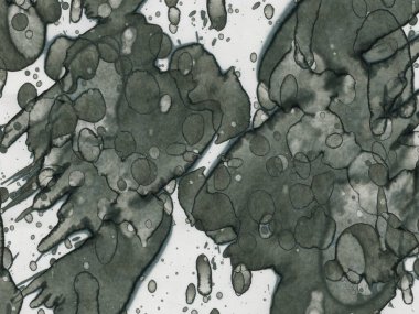 Soyut sanat noktaları. Japon sanatı. Modern sanat alkol mürekkebi