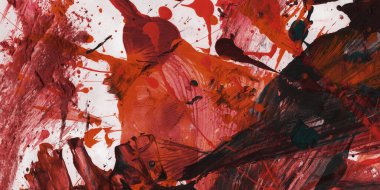 Kırmızı soyut arka plan. Doku sanatsal kırmızı sanat. Tasarım boş