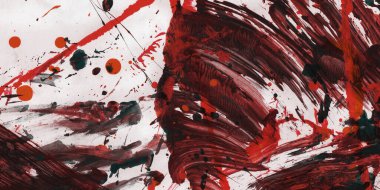 Kırmızı soyut arka plan. Doku sanatsal kırmızı sanat. Tasarım boş