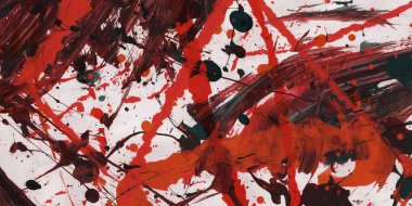 Kırmızı soyut arka plan. Doku sanatsal kırmızı sanat. Tasarım boş