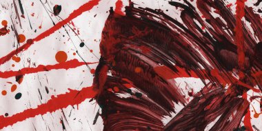 Kırmızı soyut arka plan. Doku sanatsal kırmızı sanat. Tasarım boş