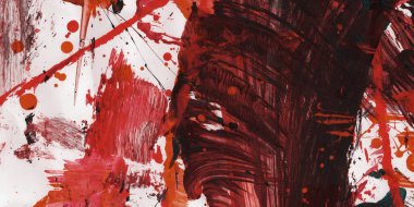 Kırmızı soyut arka plan. Doku sanatsal kırmızı sanat. Tasarım boş