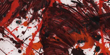 Kırmızı soyut arka plan. Doku sanatsal kırmızı sanat. Tasarım boş