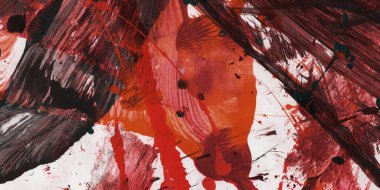 Kırmızı soyut arka plan. Doku sanatsal kırmızı sanat. Tasarım boş