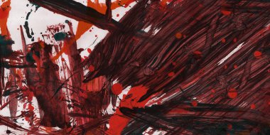 Kırmızı soyut arka plan. Doku sanatsal kırmızı sanat. Tasarım boş